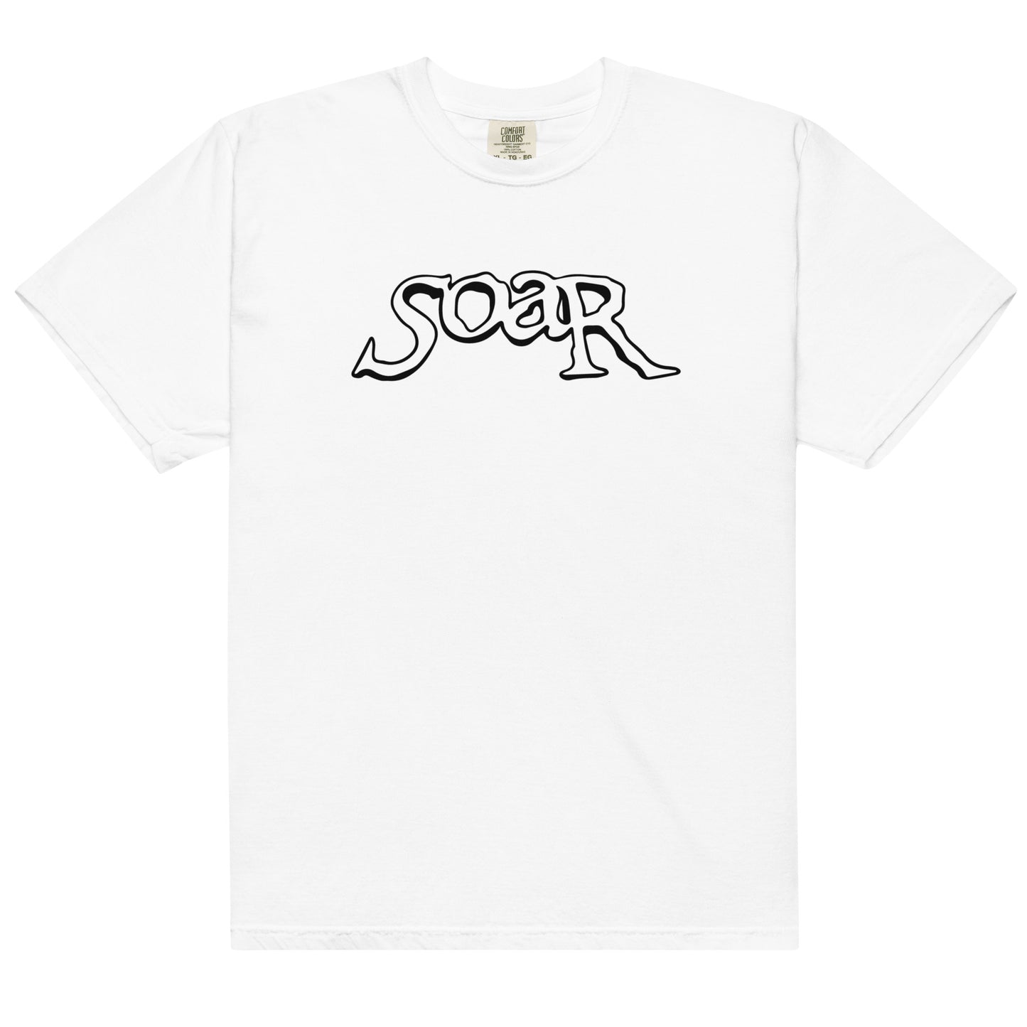 "SOAR TAG" WHITE TEE