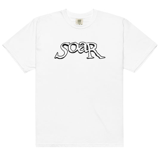 "SOAR TAG" WHITE TEE