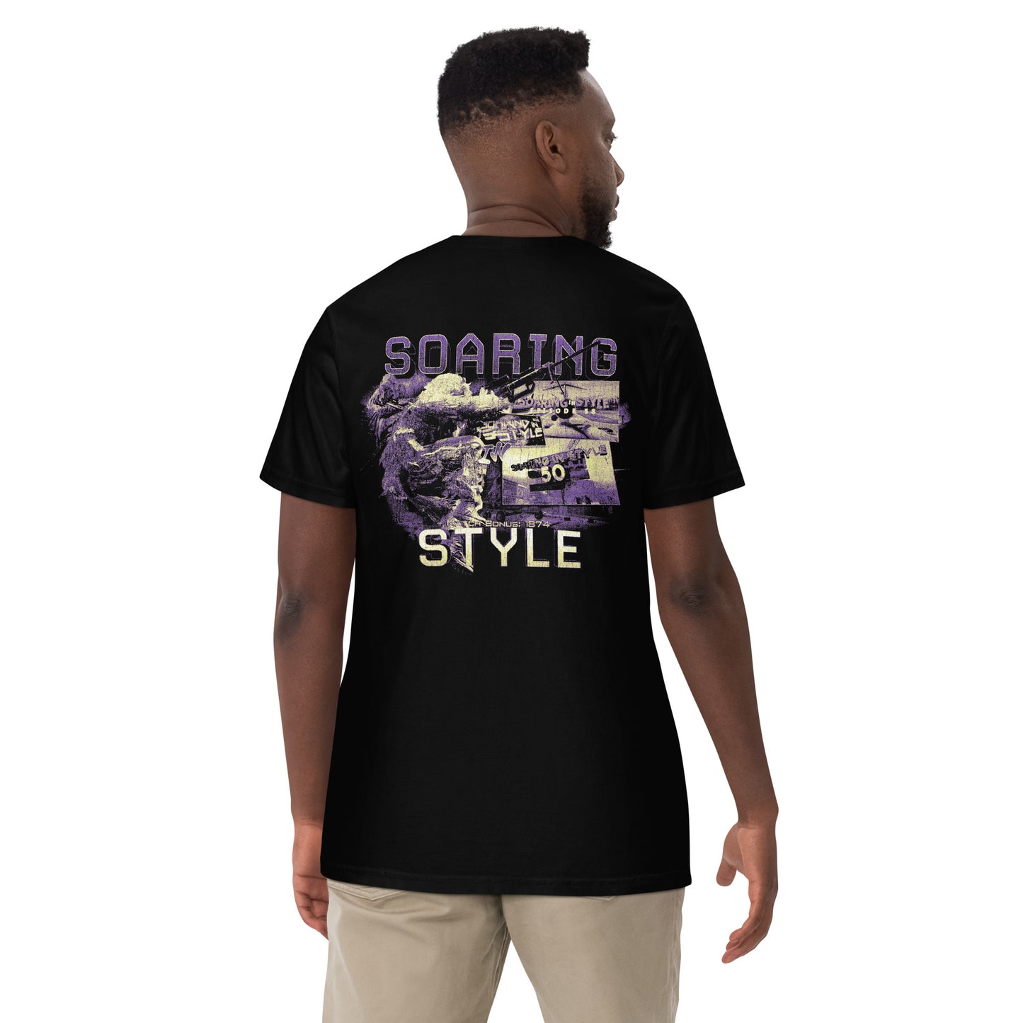 "SOARING IN STYLE" - BLACK TEE